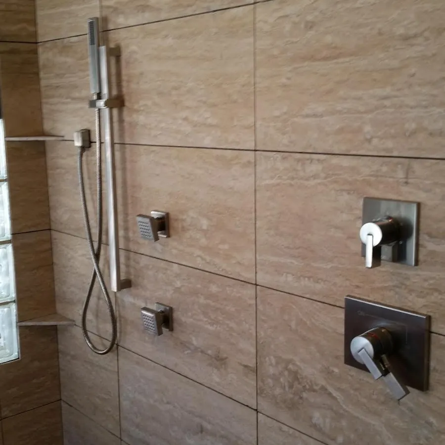 Shower fixture installation for Frozen Pipe Repair in St. Charles